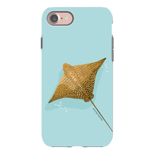 iPhone Tough Phone Case - Ornate Eagle Ray - Sailfish Creative
