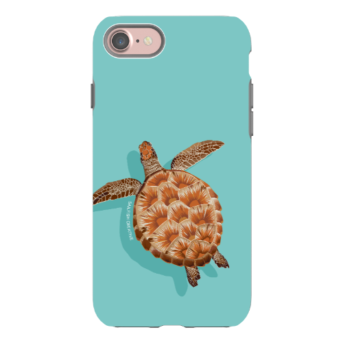 iPhone Tough Phone Case - Juvenile Turtle - Sailfish Creative