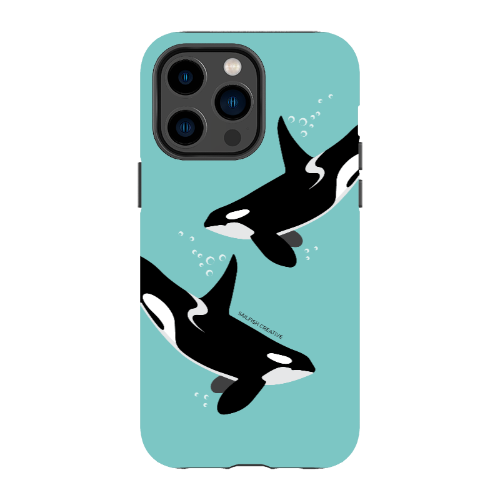 iPhone Tough Phone Case - Orca Killer Whale - Sailfish Creative