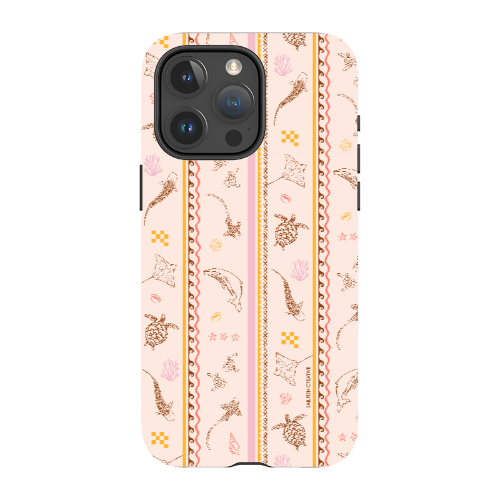 iPhone MagSafe Tough Phone Case - Candy Stripes