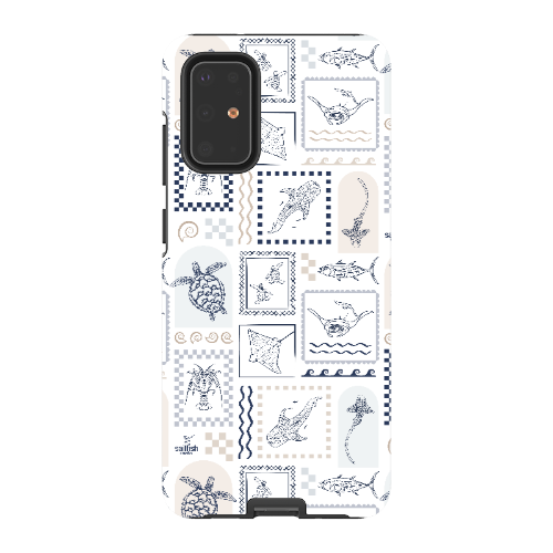 Samsung Tough Case - Arches Print Beige
