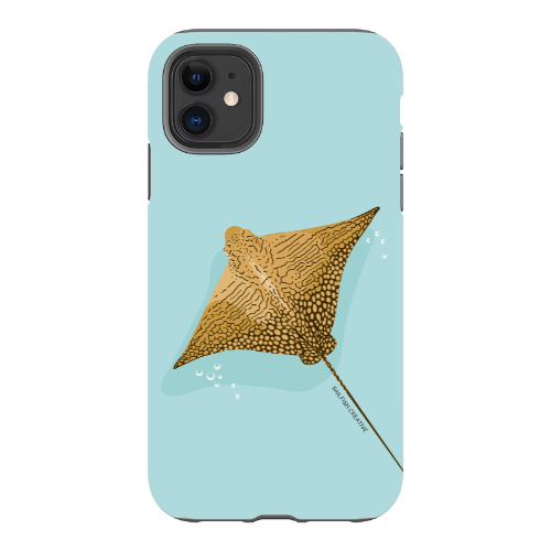 iPhone Tough Phone Case - Ornate Eagle Ray - Sailfish Creative