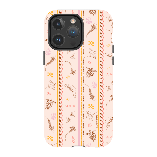 iPhone MagSafe Tough Phone Case - Candy Stripes