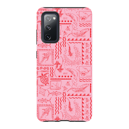 Samsung Tough Case - Busy Print Pinks
