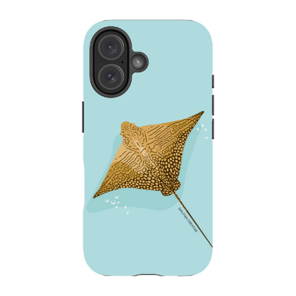 iPhone Tough Phone Case - Ornate Eagle Ray - Sailfish Creative