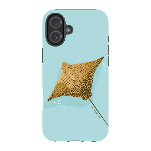 iPhone Tough Phone Case - Ornate Eagle Ray - Sailfish Creative
