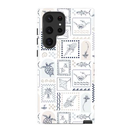 Samsung Tough Case - Arches Print Beige