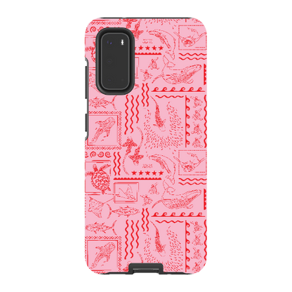 Samsung Tough Case - Busy Print Pinks