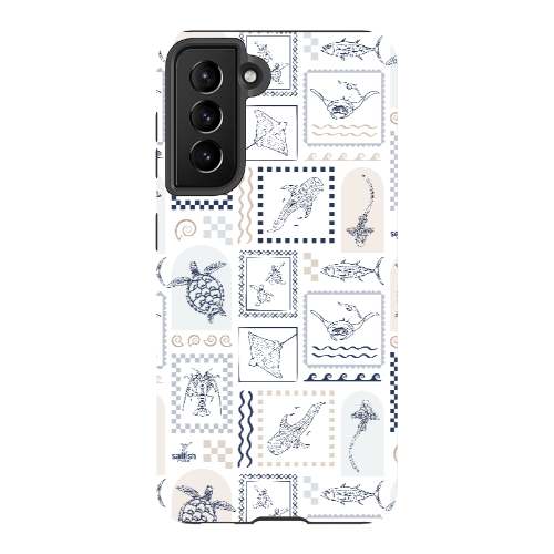 Samsung Tough Case - Arches Print Beige