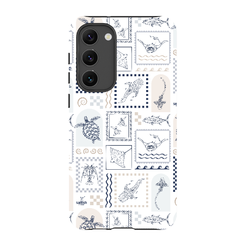 Samsung Tough Case - Arches Print Beige