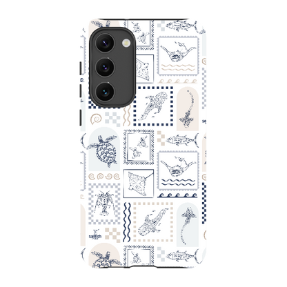 Samsung Tough Case - Arches Print Beige