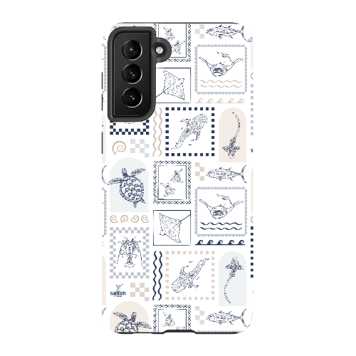 Samsung Tough Case - Arches Print Beige