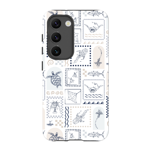 Samsung Tough Case - Arches Print Beige