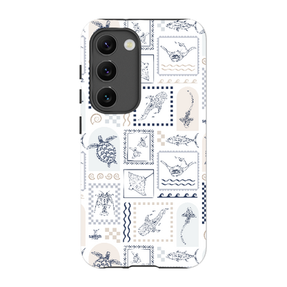 Samsung Tough Case - Arches Print Beige