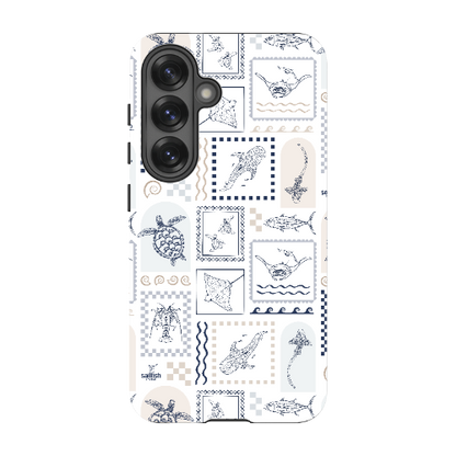 Samsung Tough Case - Arches Print Beige