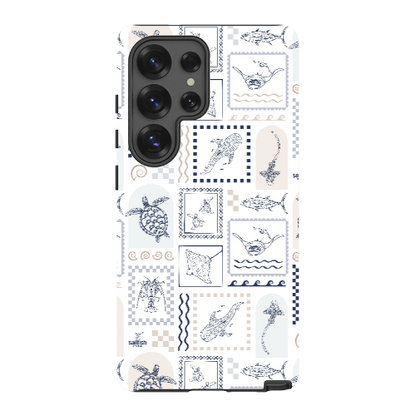 Samsung Tough Case - Arches Print Beige