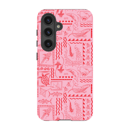 Samsung Tough Case - Busy Print Pinks