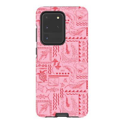 Samsung Tough Case - Busy Print Pinks