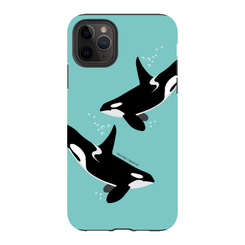 iPhone Tough Phone Case - Orca Killer Whale - Sailfish Creative