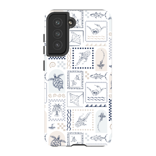 Samsung Tough Case - Arches Print Beige