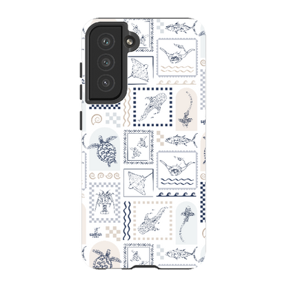 Samsung Tough Case - Arches Print Beige