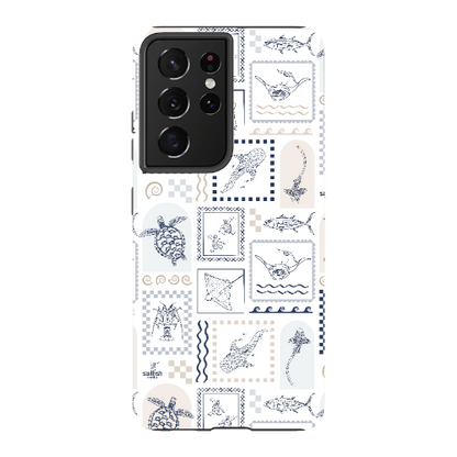 Samsung Tough Case - Arches Print Beige