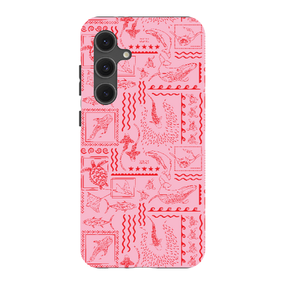 Samsung Tough Case - Busy Print Pinks