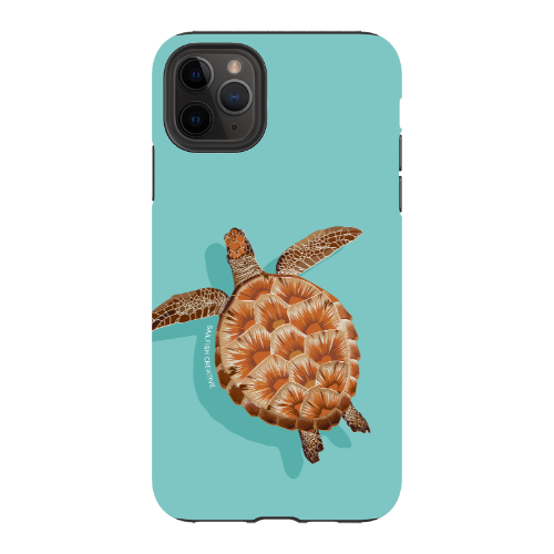 iPhone Tough Phone Case - Juvenile Turtle - Sailfish Creative