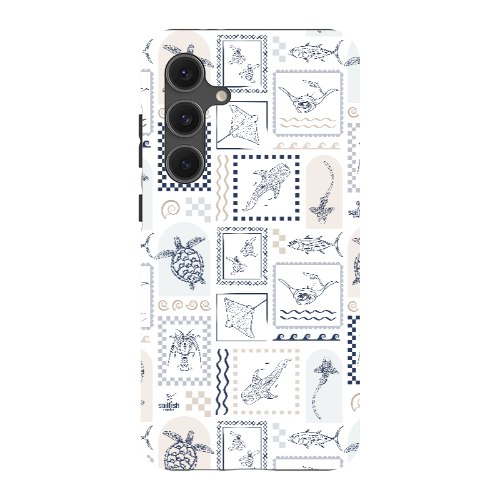 Samsung Tough Case - Arches Print Beige