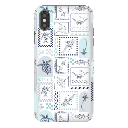 iPhone Tough Phone Case - Arches Print