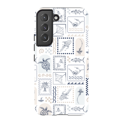 Samsung Tough Case - Arches Print Beige