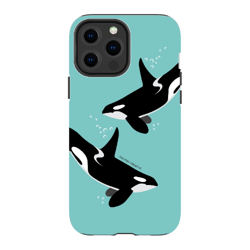 iPhone Tough Phone Case - Orca Killer Whale - Sailfish Creative