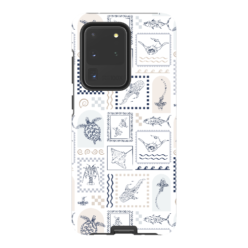 Samsung Tough Case - Arches Print Beige