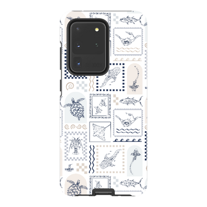 Samsung Tough Case - Arches Print Beige
