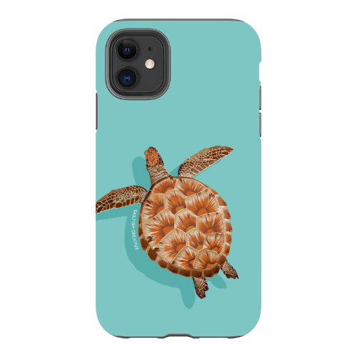 iPhone Tough Phone Case - Juvenile Turtle - Sailfish Creative