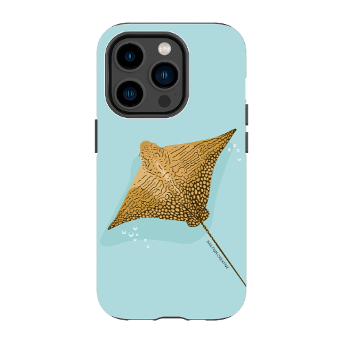 iPhone Tough Phone Case - Ornate Eagle Ray - Sailfish Creative