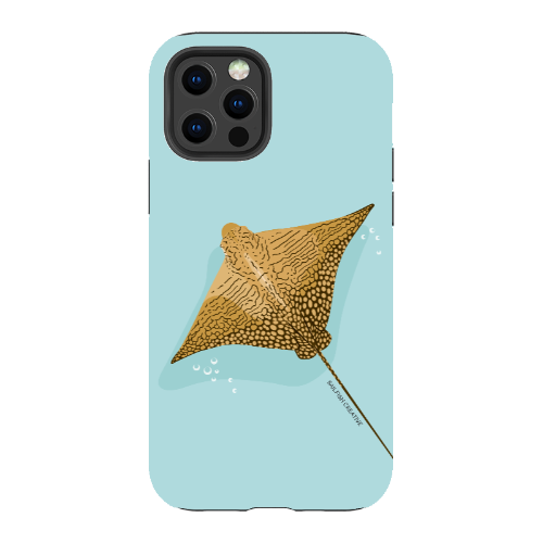 iPhone Tough Phone Case - Ornate Eagle Ray - Sailfish Creative