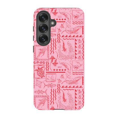 Samsung Tough Case - Busy Print Pinks