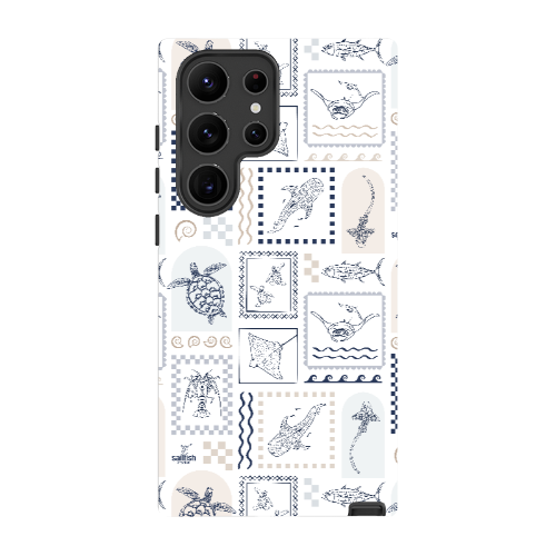 Samsung Tough Case - Arches Print Beige