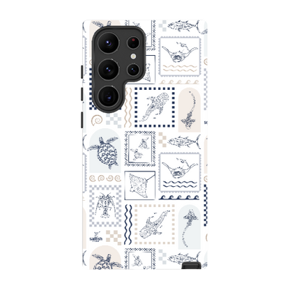 Samsung Tough Case - Arches Print Beige