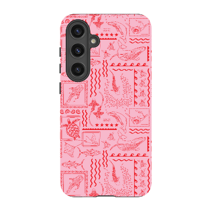 Samsung Tough Case - Busy Print Pinks