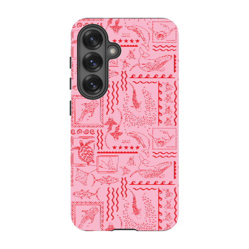 Samsung Tough Case - Busy Print Pinks