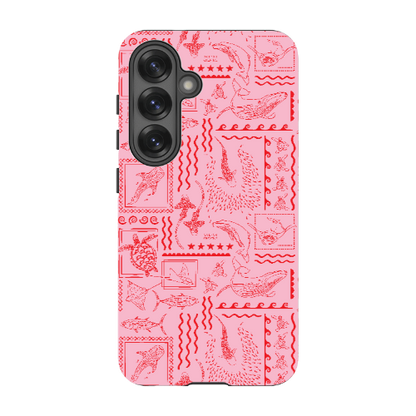 Samsung Tough Case - Busy Print Pinks