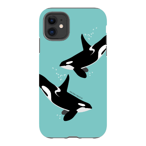 iPhone Tough Phone Case - Orca Killer Whale - Sailfish Creative
