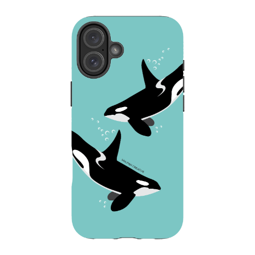 iPhone Tough Phone Case - Orca Killer Whale - Sailfish Creative