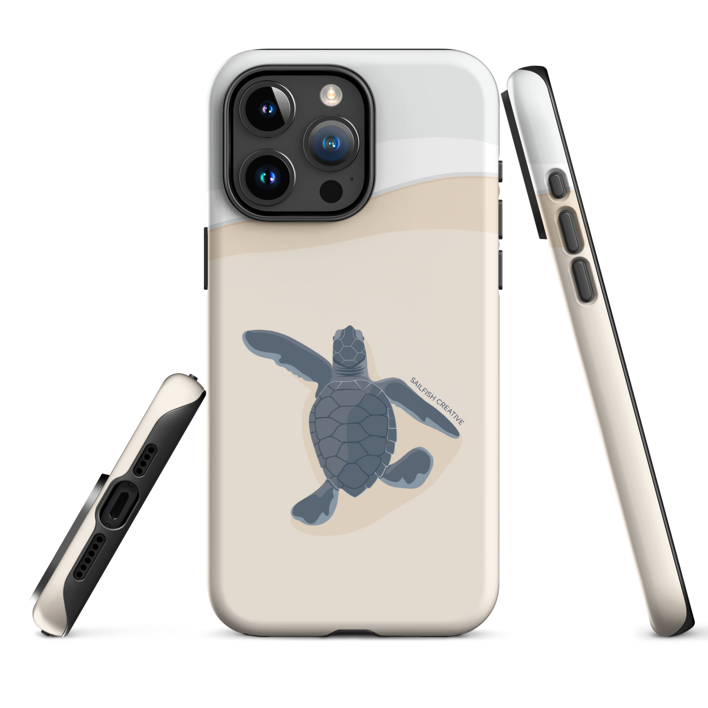 iPhone Tough Phone Case - Baby Turtle Hatchling - Sailfish Creative
