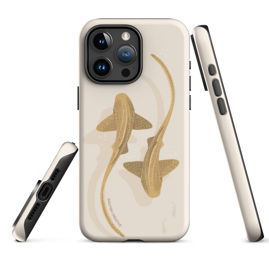 iPhone Tough Phone Case - Leopard Sharks Sand