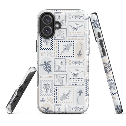 iPhone Tough Phone Case - Arches Print Beige