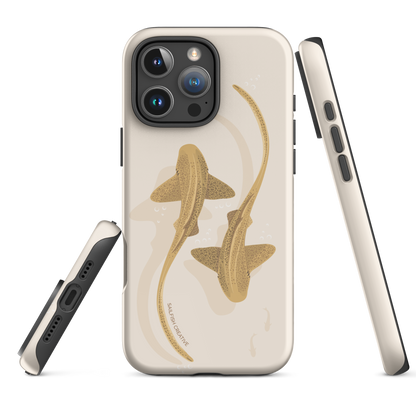 iPhone Tough Phone Case - Leopard Sharks Sand