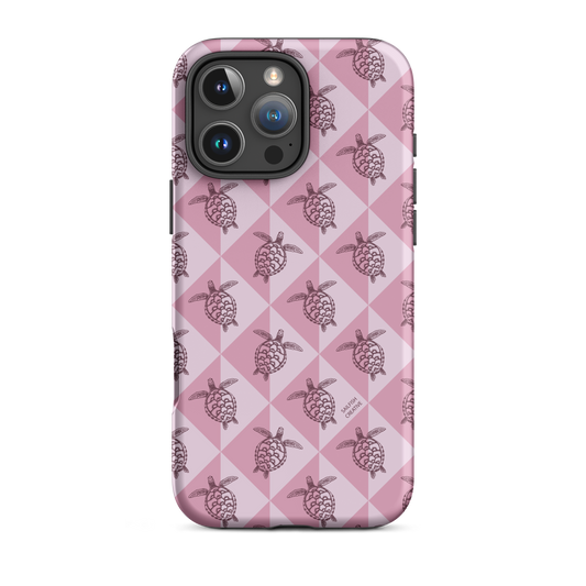 iPhone Phone Case - Turtle Diamonds Orchid